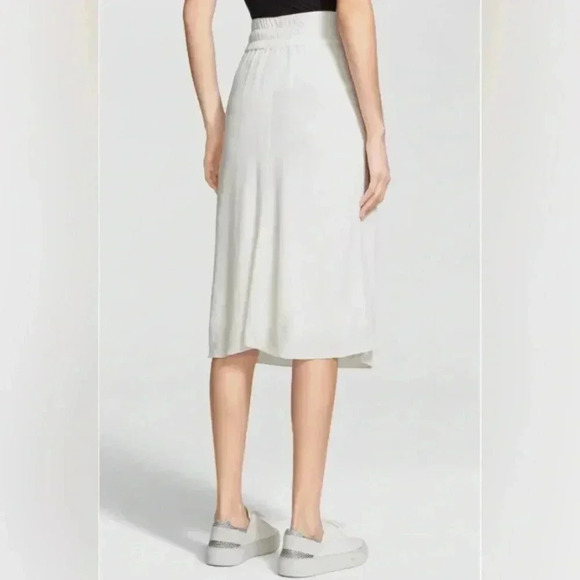 Helmut Lang Blaze Drawstring Waist Off White Skirt Size Small - Picture 3 of 11